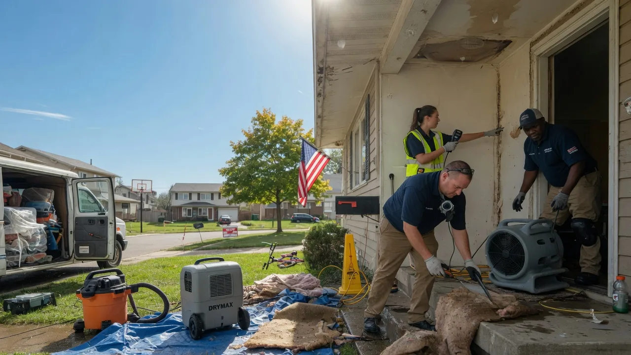 Water Damage Restoration in Booneville, MS near me